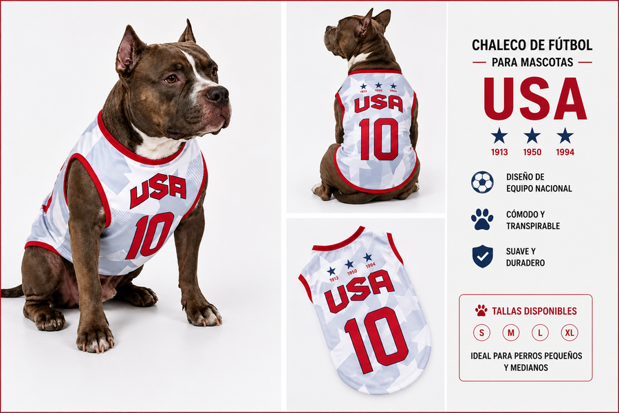 Camiseta Mundialera Usa | MeganPaw