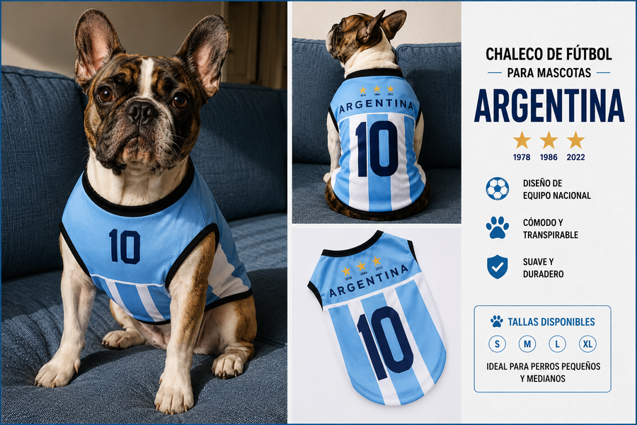 Camiseta Mundialera Argentina  | MeganPaw